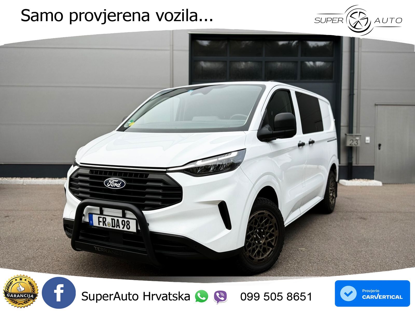 Ford Transit Custom Kasten 320 L1 Trend DCiV | DOKA 136 KS