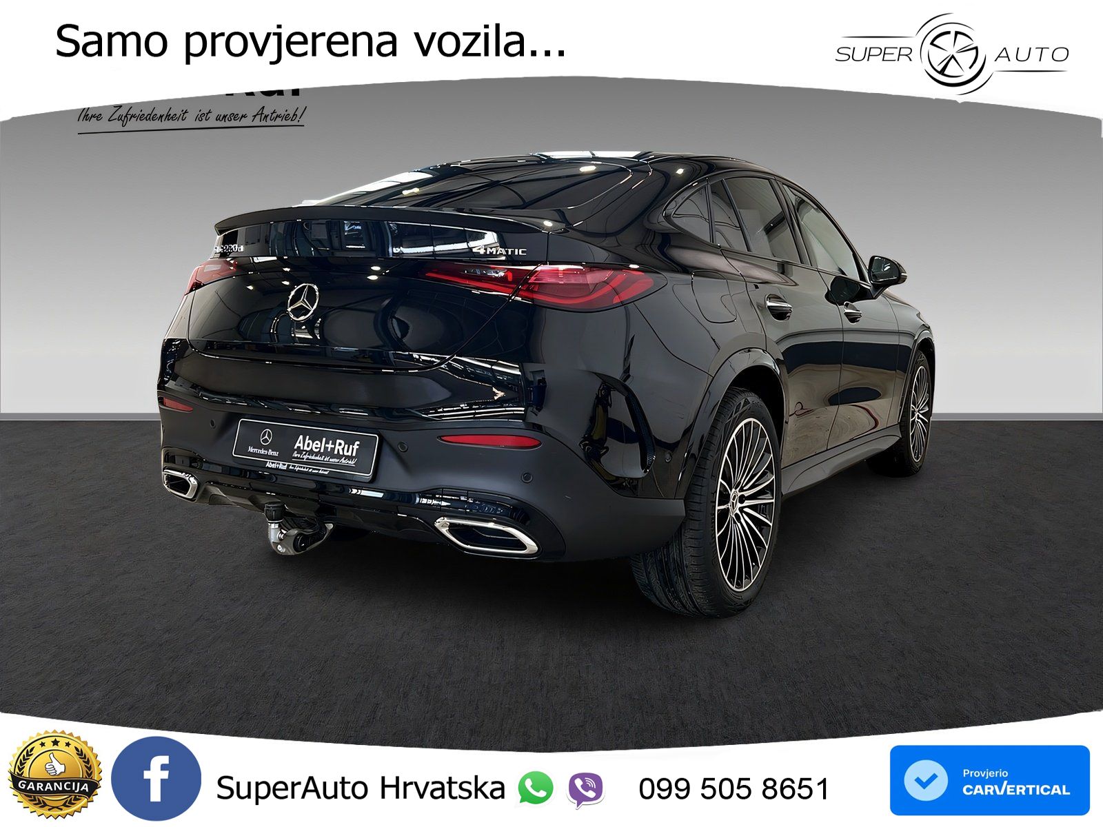 Mercedes GLC Coupe 220d (197 KS) 4MATIC 9G-TRONIC AMG ACC+GR SJED+360+PANO