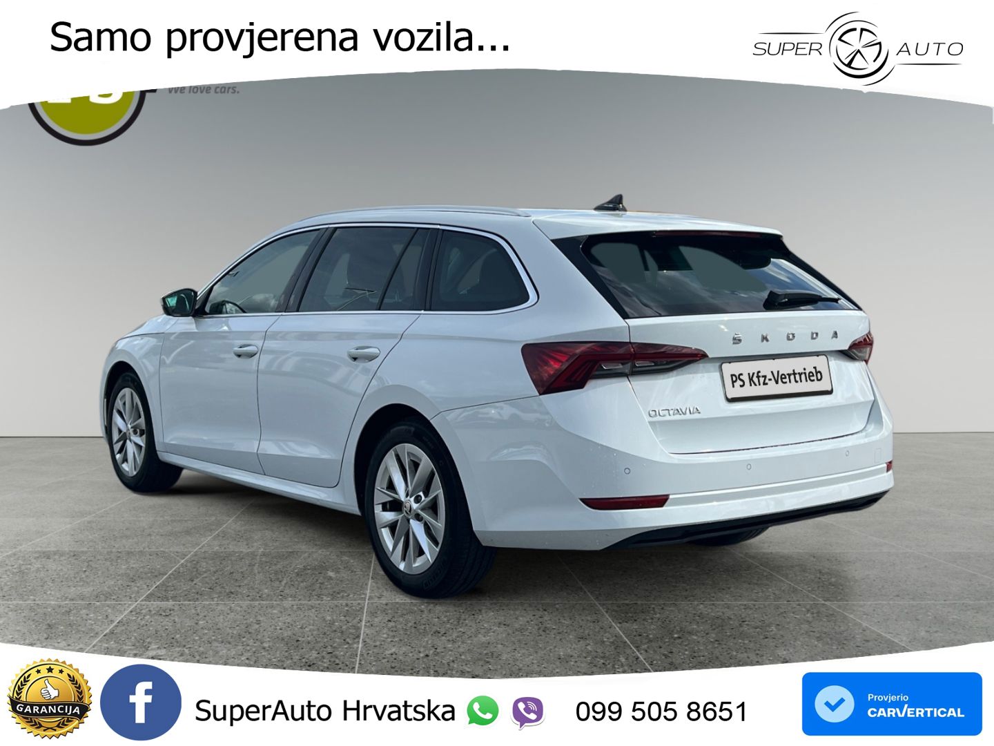 Škoda Octavia Combi 2.0 TDI (150 KS) LED+GR SJED+ACC
