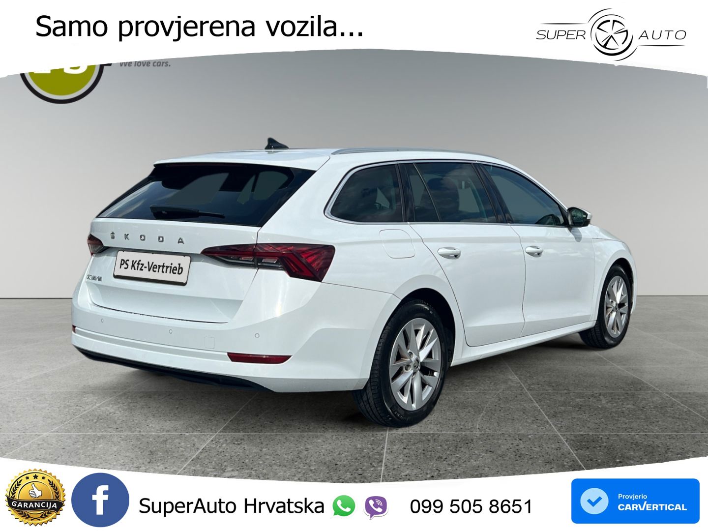 Škoda Octavia Combi 2.0 TDI (150 KS) LED+GR SJED+ACC
