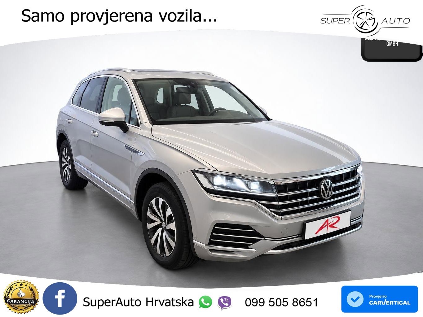 Volkswagen Touareg 3.0 V6 TDI (231 KS) 4MOTION Tiptronic LED+GR SJED+ACC