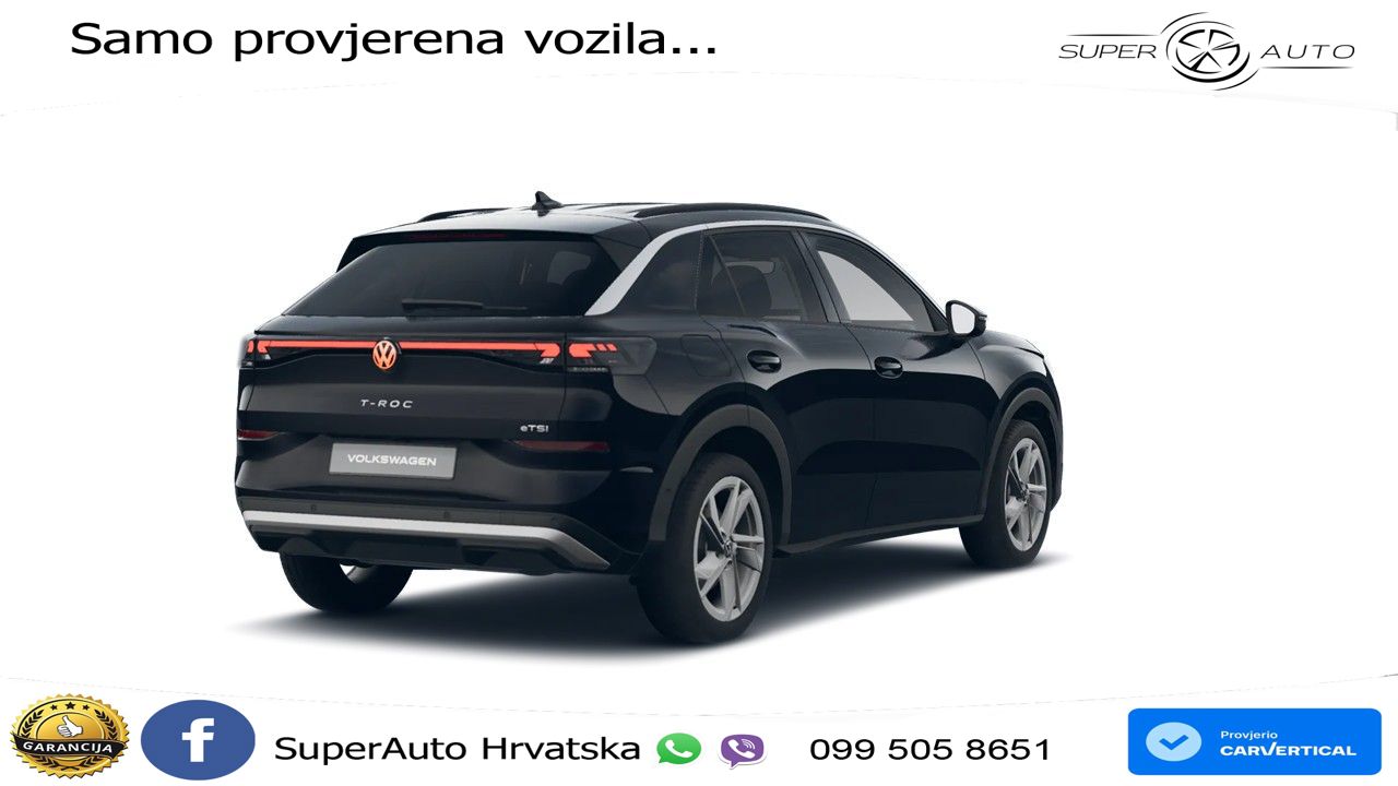 Volkswagen T-Roc 1.5 eTSI (150 KS)  DSG LED+GR SJED+ACC