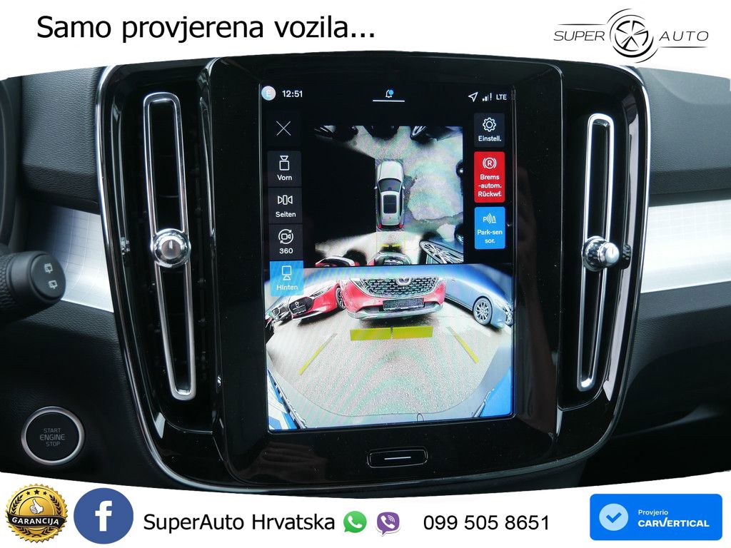 Volvo XC40 2.0 B3 163 KS Automatic LED+GR SJED+ACC