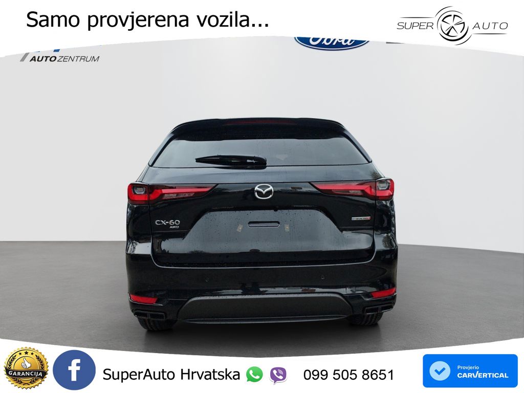 Mazda CX-60 3.3 e-Skyactiv D (254 KS) AWD Automatic LED+GR SJED+ACC