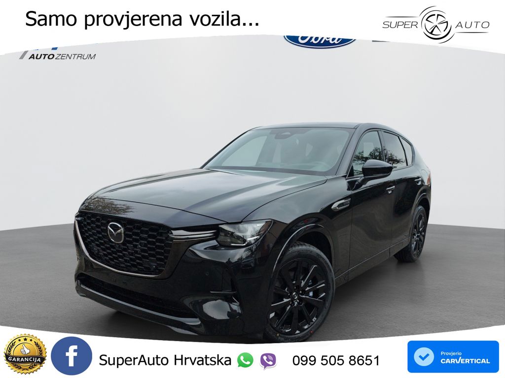 Mazda CX-60 3.3 e-Skyactiv D (254 KS) AWD Automatic LED+GR SJED+ACC