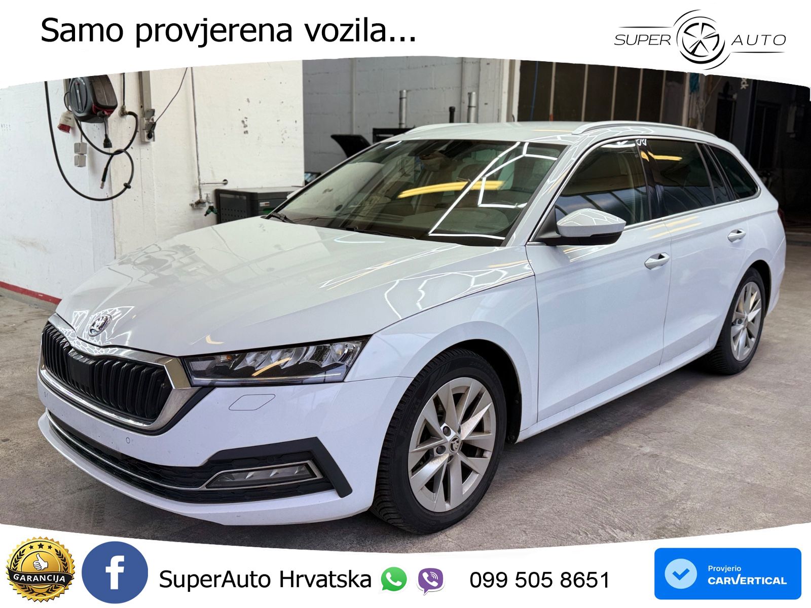 Škoda Octavia Combi 2.0 TDI (150 KS) DSG LED+GR SJED+ACC