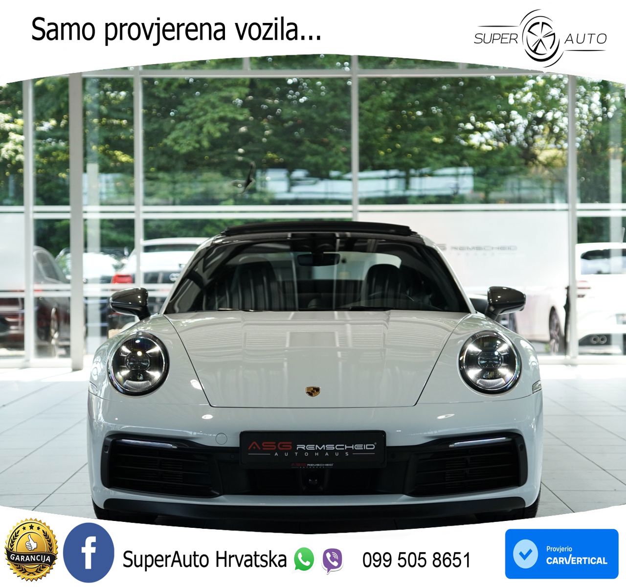 Porsche 911 Carrera 3.0 (385 KS) PDK ZRAČNI+ACC+GR SJED+KAM+PANO
