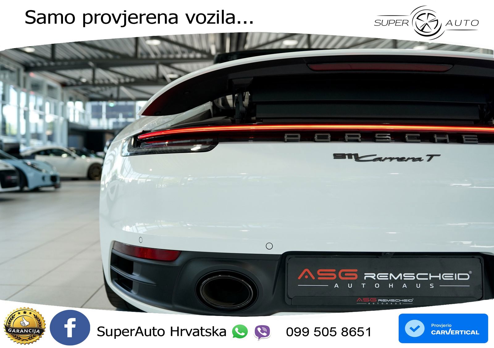 Porsche 911 Carrera 3.0 (385 KS) PDK ZRAČNI+ACC+GR SJED+KAM+PANO