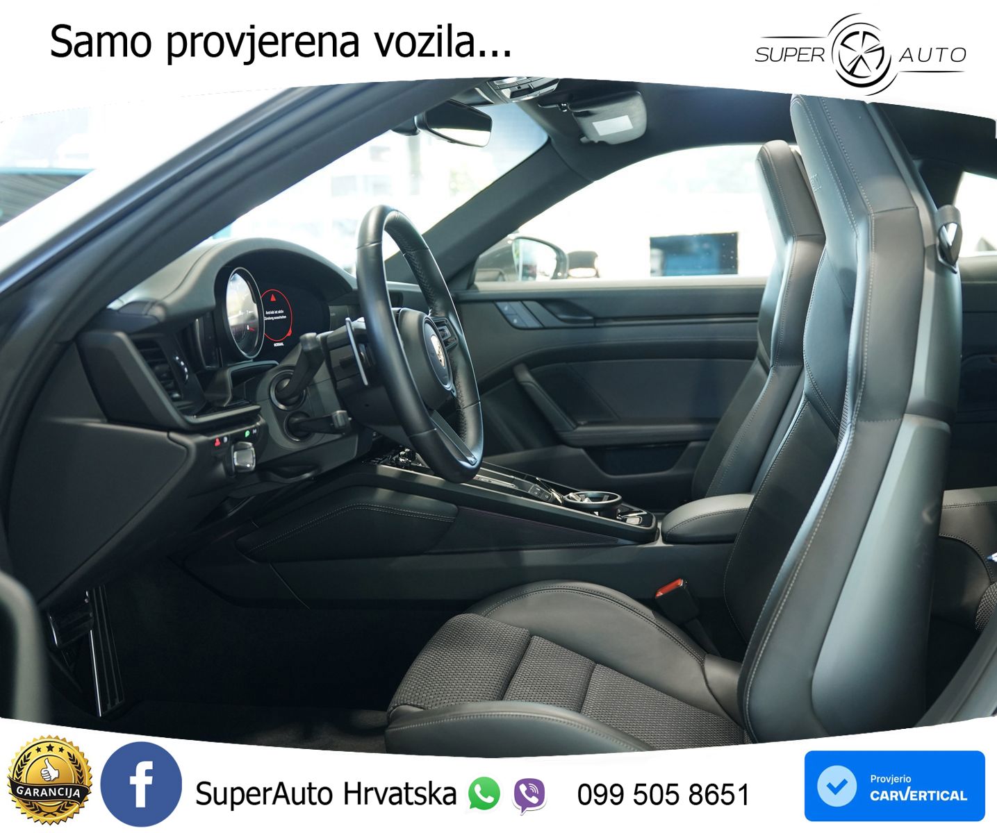 Porsche 911 Carrera 3.0 (385 KS) PDK ZRAČNI+ACC+GR SJED+KAM+PANO