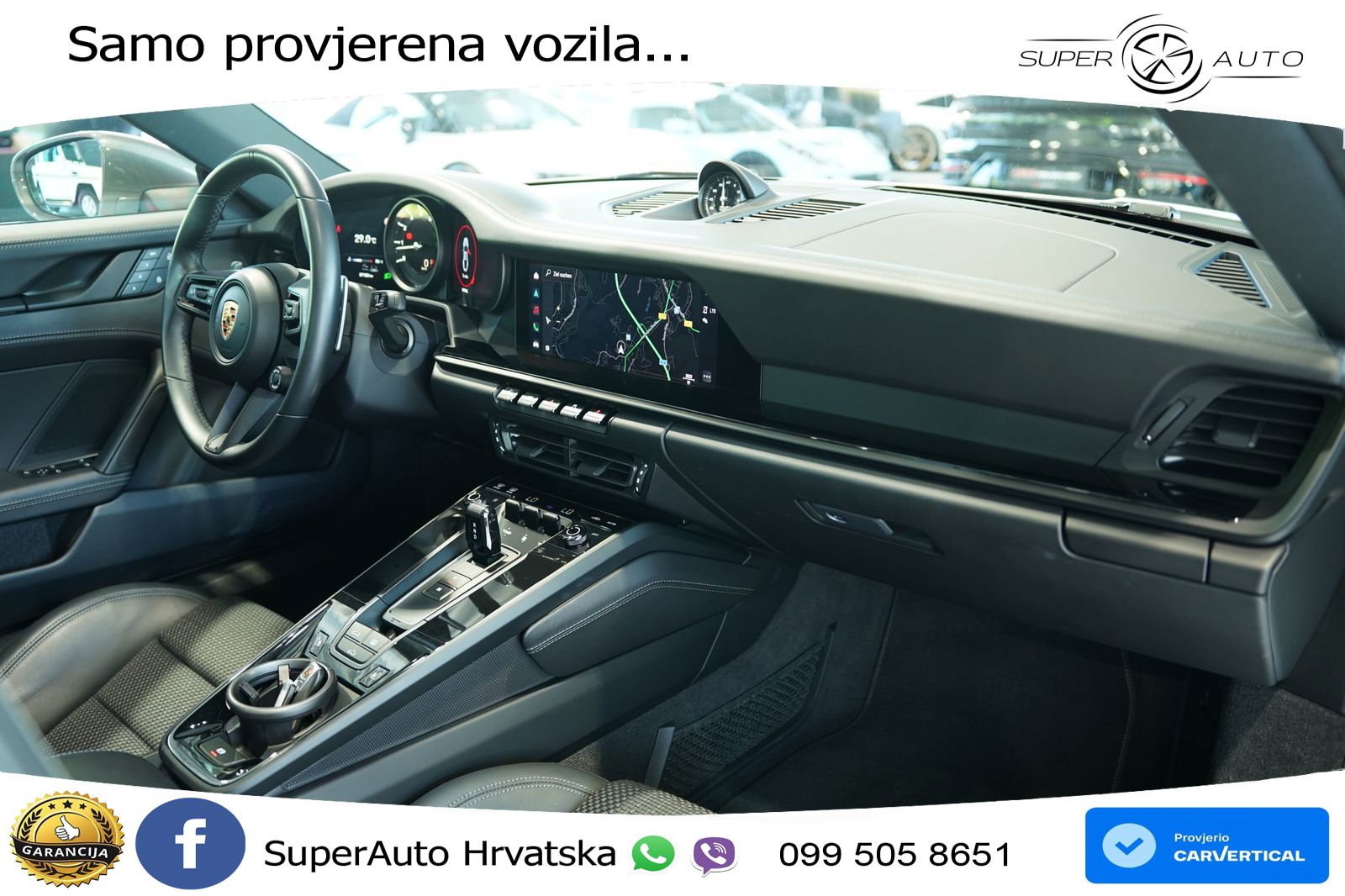 Porsche 911 Carrera 3.0 (385 KS) PDK ZRAČNI+ACC+GR SJED+KAM+PANO
