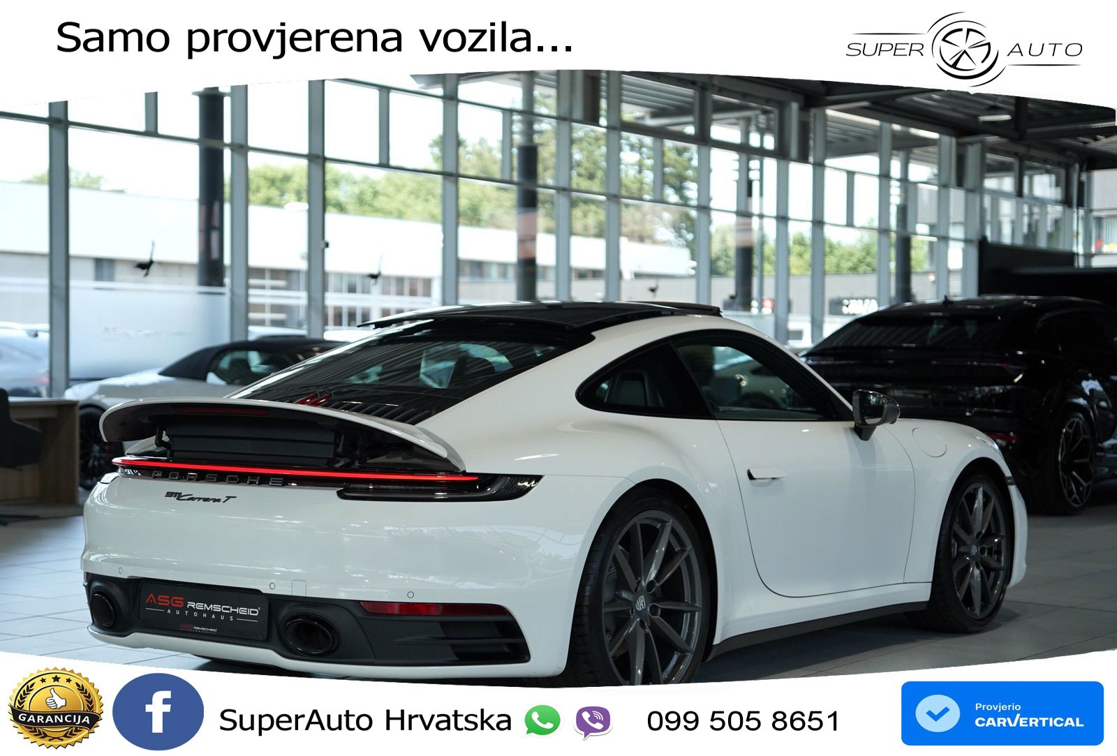 Porsche 911 Carrera 3.0 (385 KS) PDK ZRAČNI+ACC+GR SJED+KAM+PANO