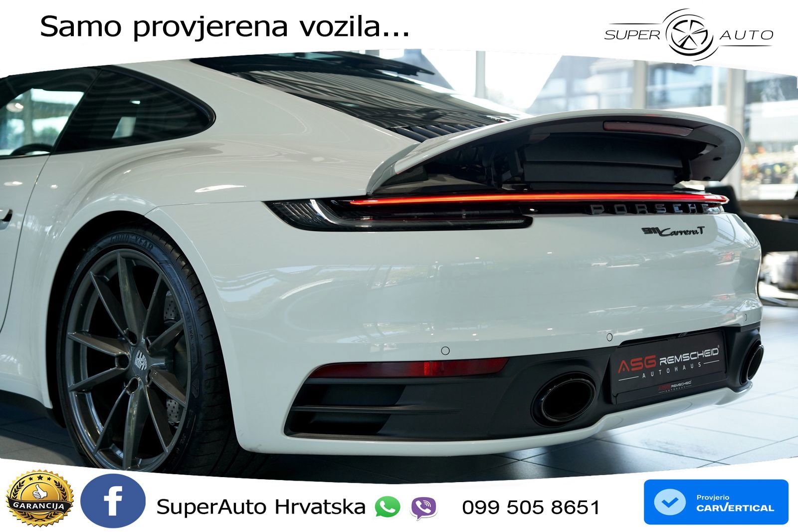 Porsche 911 Carrera 3.0 (385 KS) PDK ZRAČNI+ACC+GR SJED+KAM+PANO