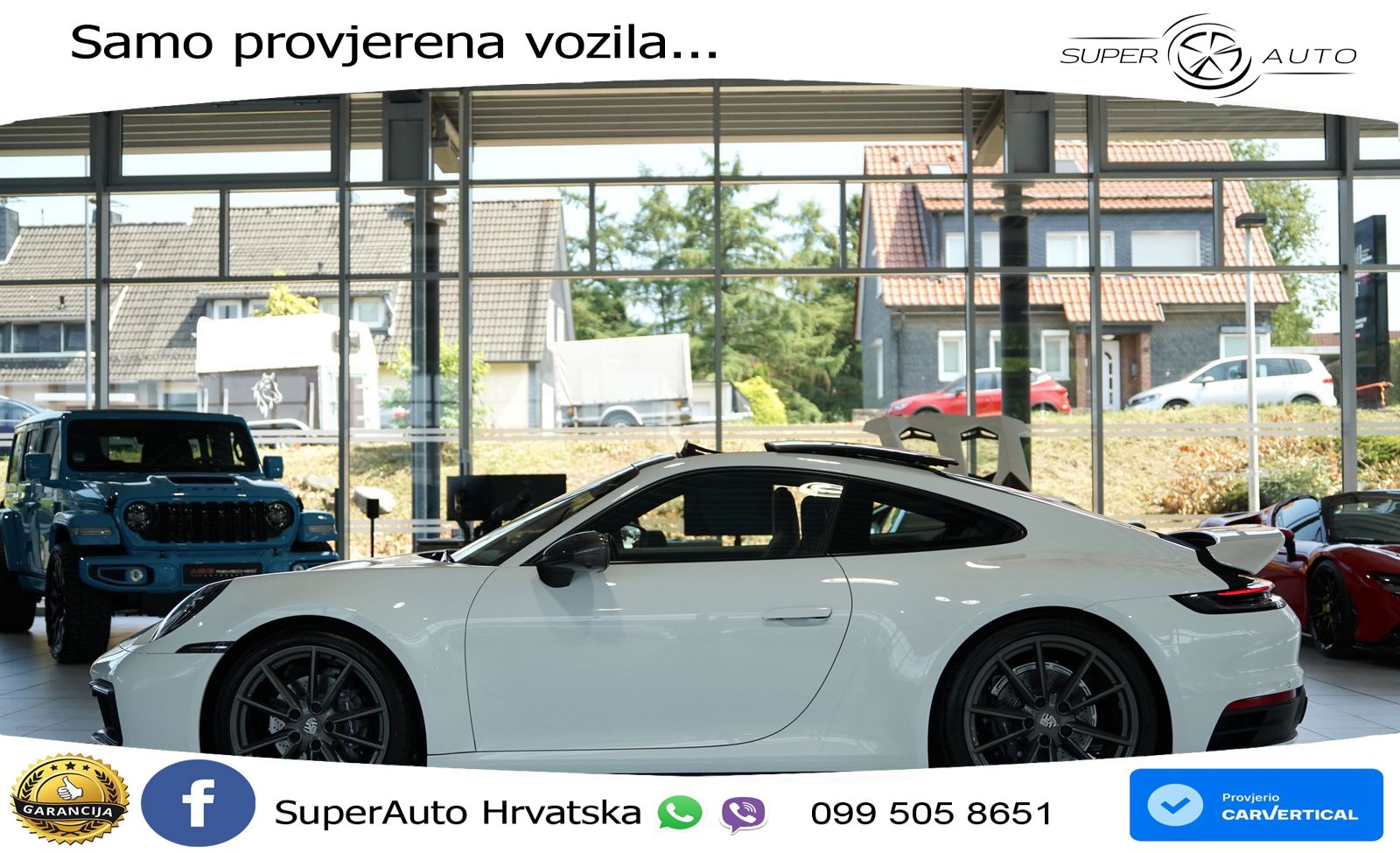 Porsche 911 Carrera 3.0 (385 KS) PDK ZRAČNI+ACC+GR SJED+KAM+PANO