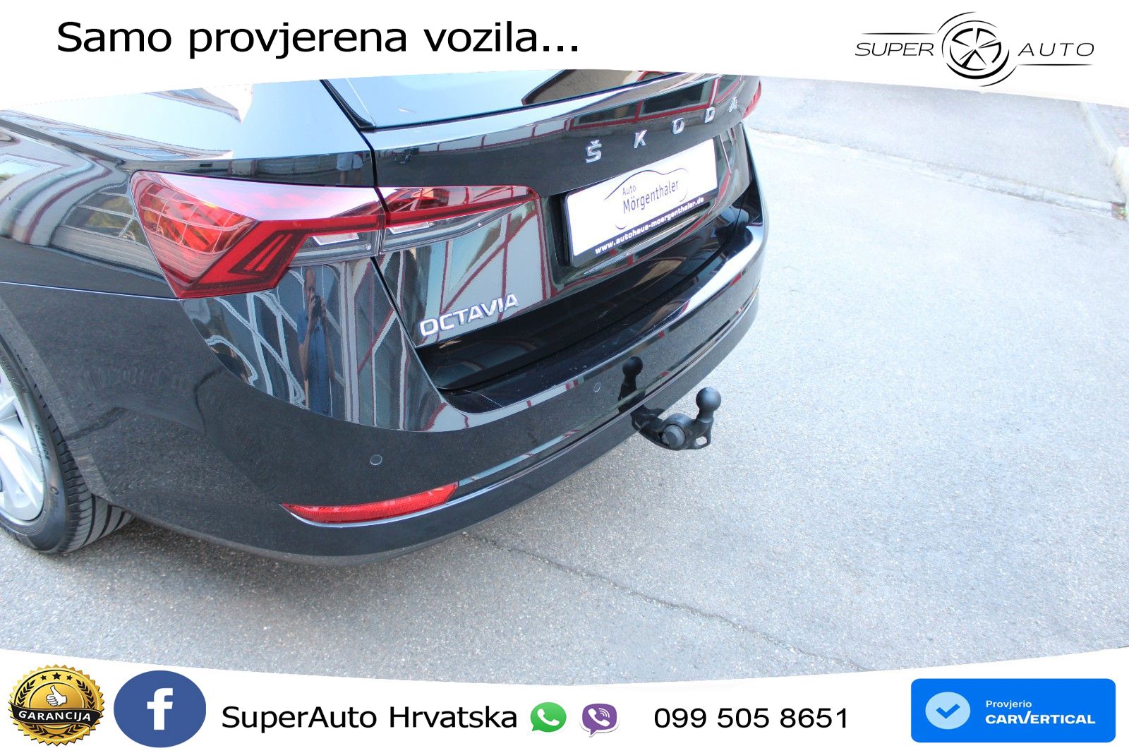 Škoda Octavia Combi 2.0 TDI (150 KS) DSG LED+GR SJED+ACC