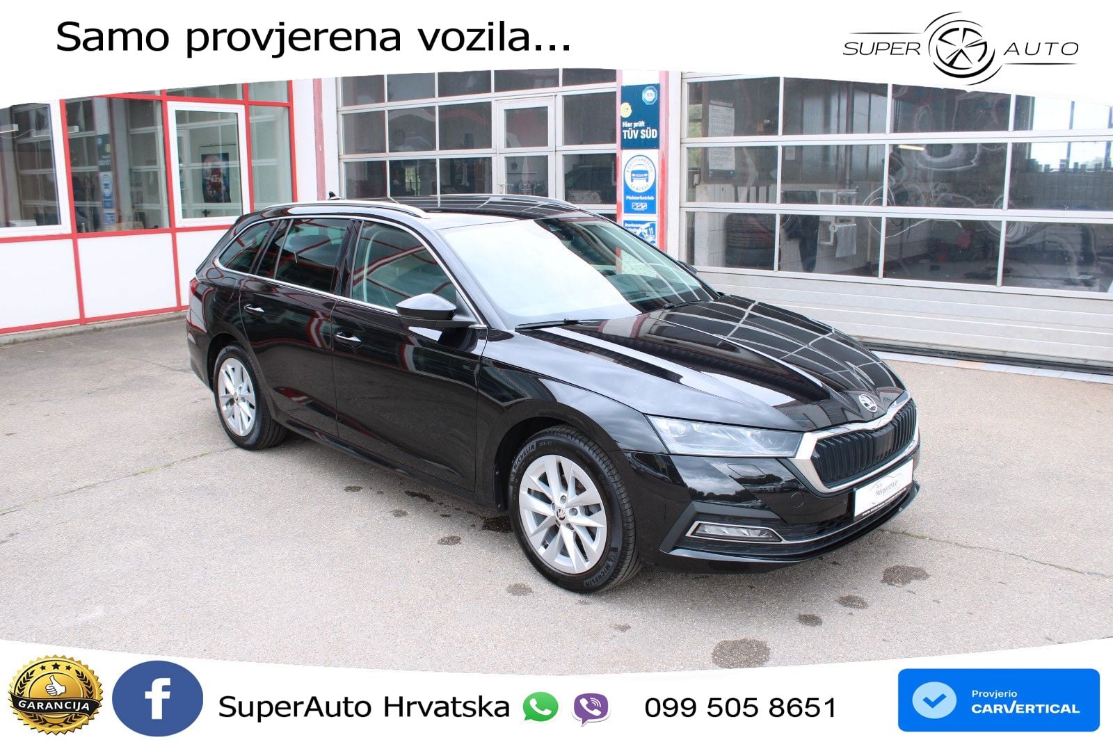 Škoda Octavia Combi 2.0 TDI (150 KS) DSG LED+GR SJED+ACC