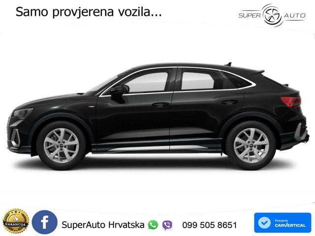 Audi Q3 Sportback 40 TFSI (190 KS) quattro S tronic S line LED+GR SJED+ACC