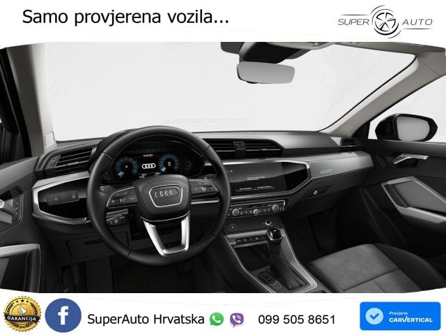 Audi Q3 Sportback 40 TFSI (190 KS) quattro S tronic S line LED+GR SJED+ACC