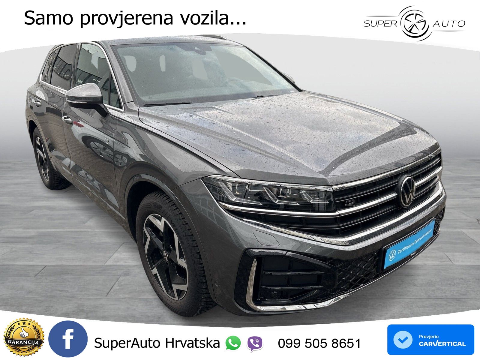 Volkswagen Touareg 3.0 V6 TDI (231 KS) 4MOTION Tiptronic ZRAČNI+ACC+4xGR SJED+KAM