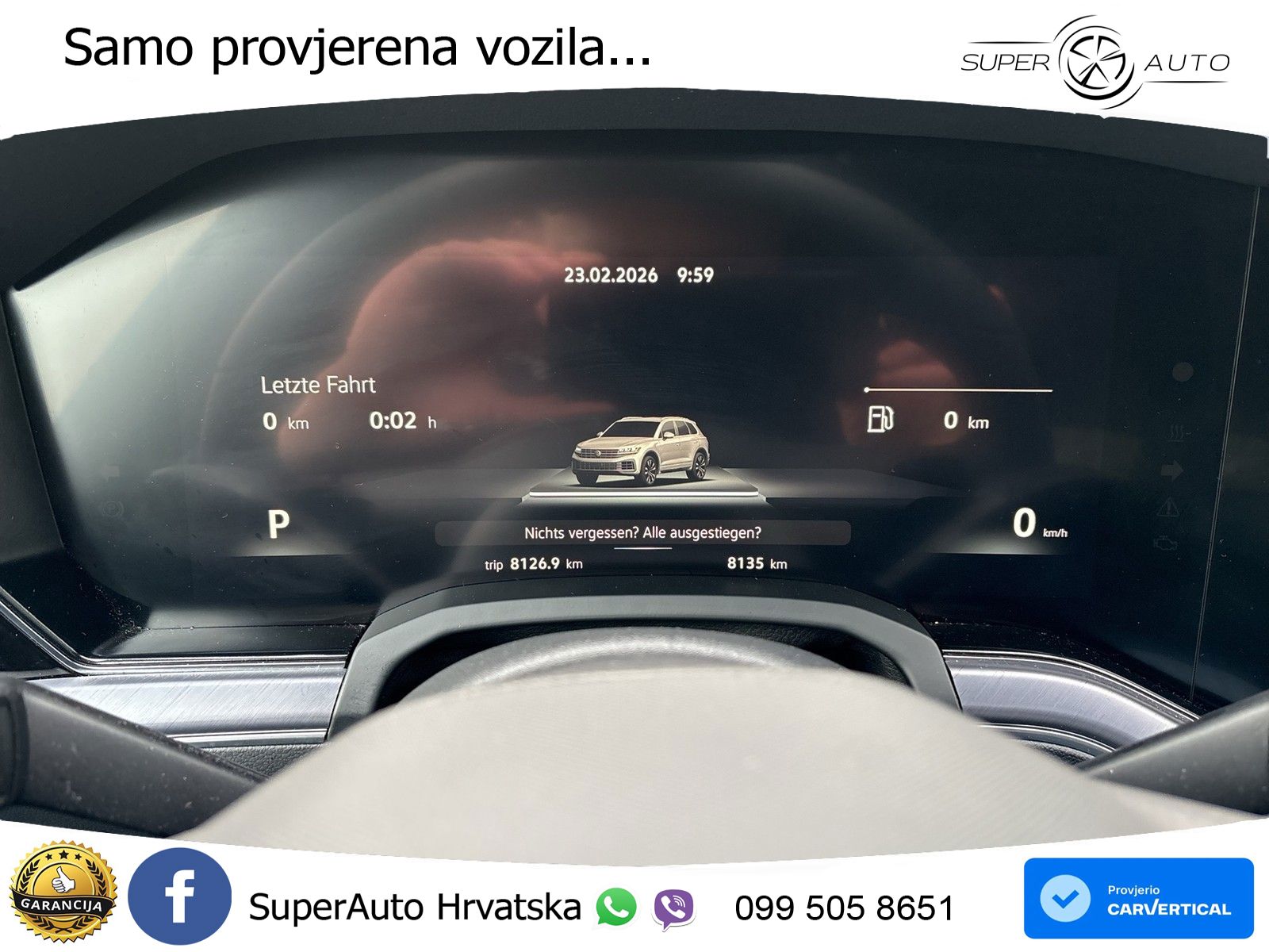 Volkswagen Touareg 3.0 V6 TDI (231 KS) 4MOTION Tiptronic ZRAČNI+ACC+4xGR SJED+KAM