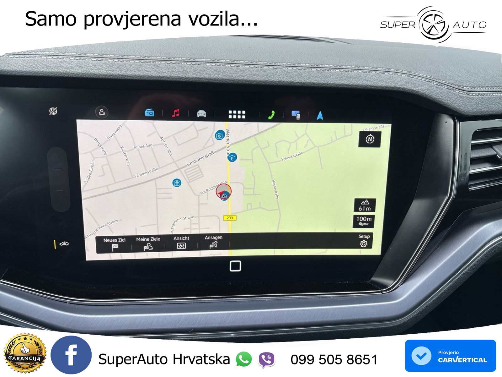 Volkswagen Touareg 3.0 V6 TDI (231 KS) 4MOTION Tiptronic ZRAČNI+ACC+4xGR SJED+KAM