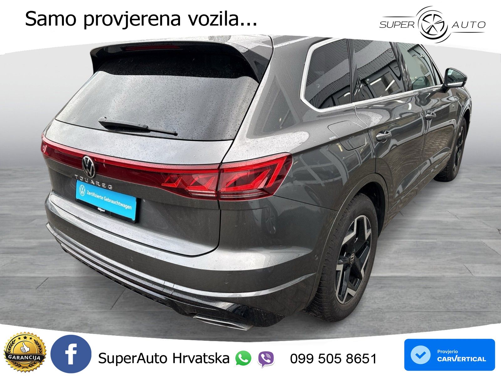 Volkswagen Touareg 3.0 V6 TDI (231 KS) 4MOTION Tiptronic ZRAČNI+ACC+4xGR SJED+KAM