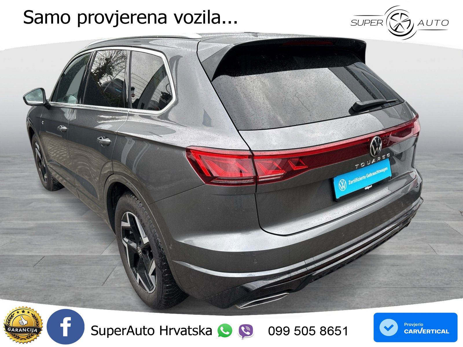 Volkswagen Touareg 3.0 V6 TDI (231 KS) 4MOTION Tiptronic ZRAČNI+ACC+4xGR SJED+KAM