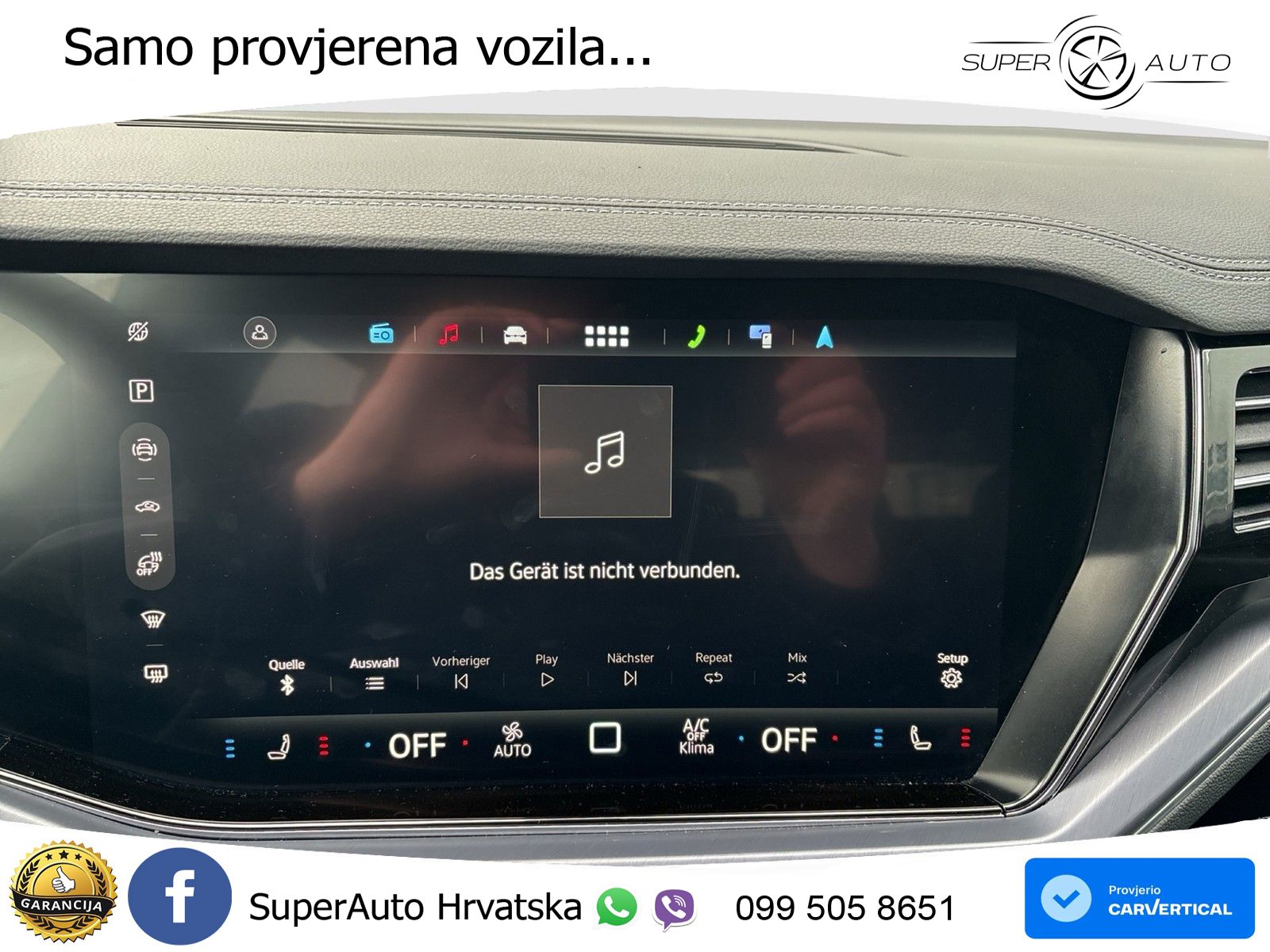 Volkswagen Touareg 3.0 V6 TDI (231 KS) 4MOTION Tiptronic ZRAČNI+ACC+4xGR SJED+KAM