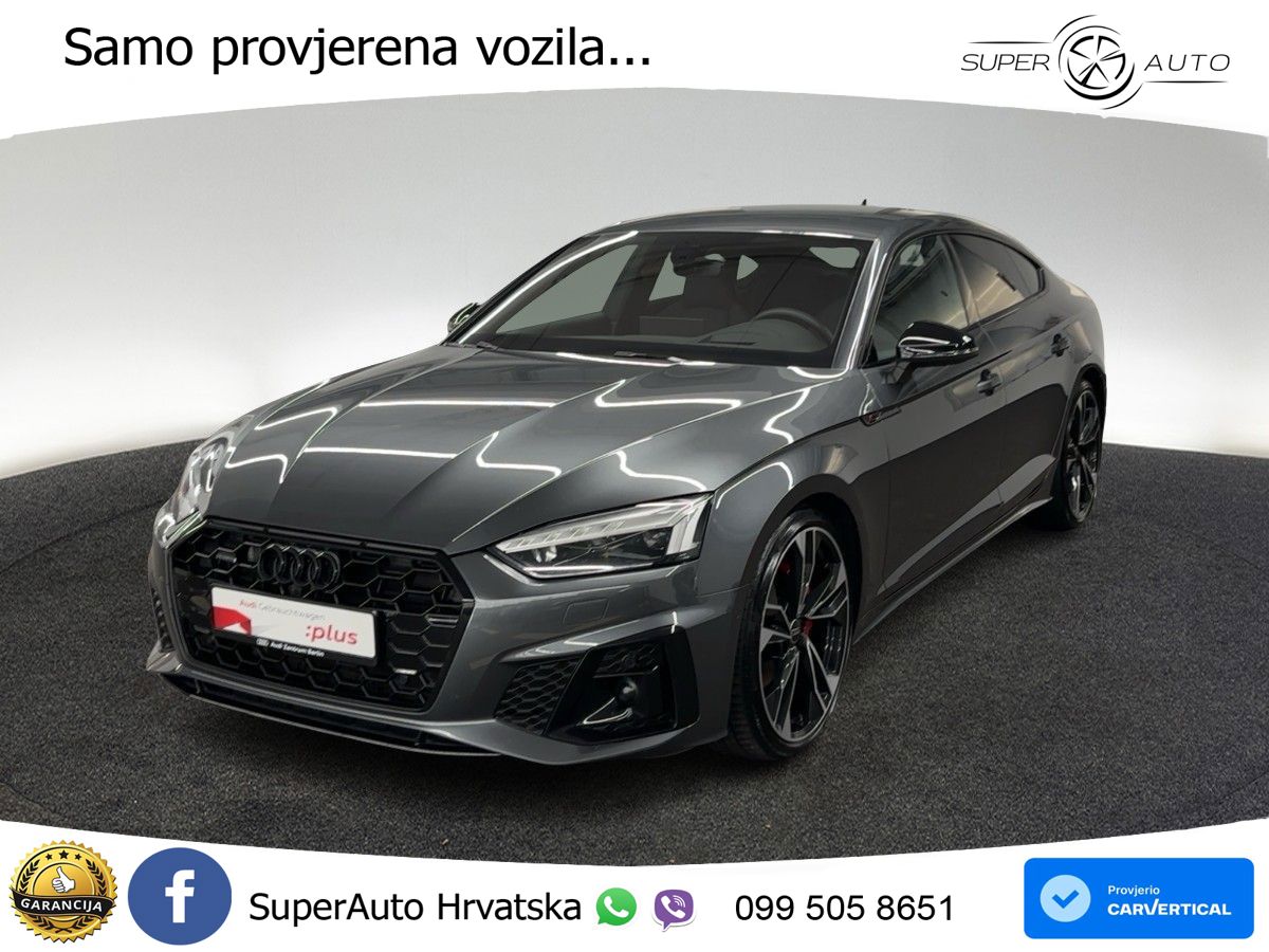 Audi A5 Sportback 40 TDI (204 KS) quattro S tronic S line LED+GR SJED+ACC