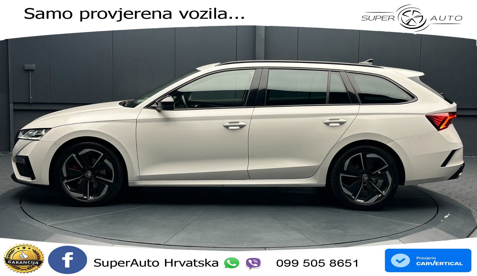 Škoda Octavia Combi RS 2.0 TDI (200 KS) DSG