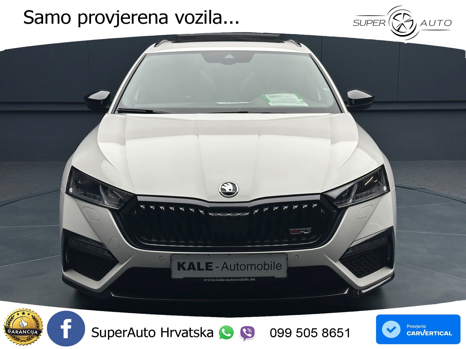 Škoda Octavia Combi RS 2.0 TDI (200 KS) DSG