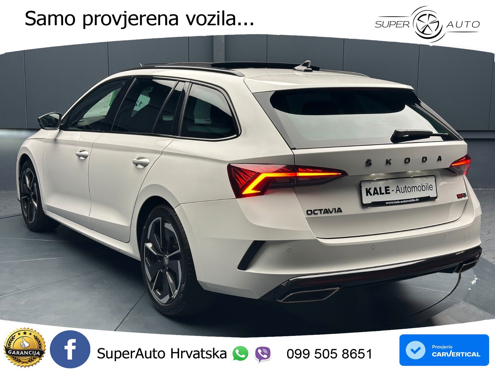 Škoda Octavia Combi RS 2.0 TDI (200 KS) DSG