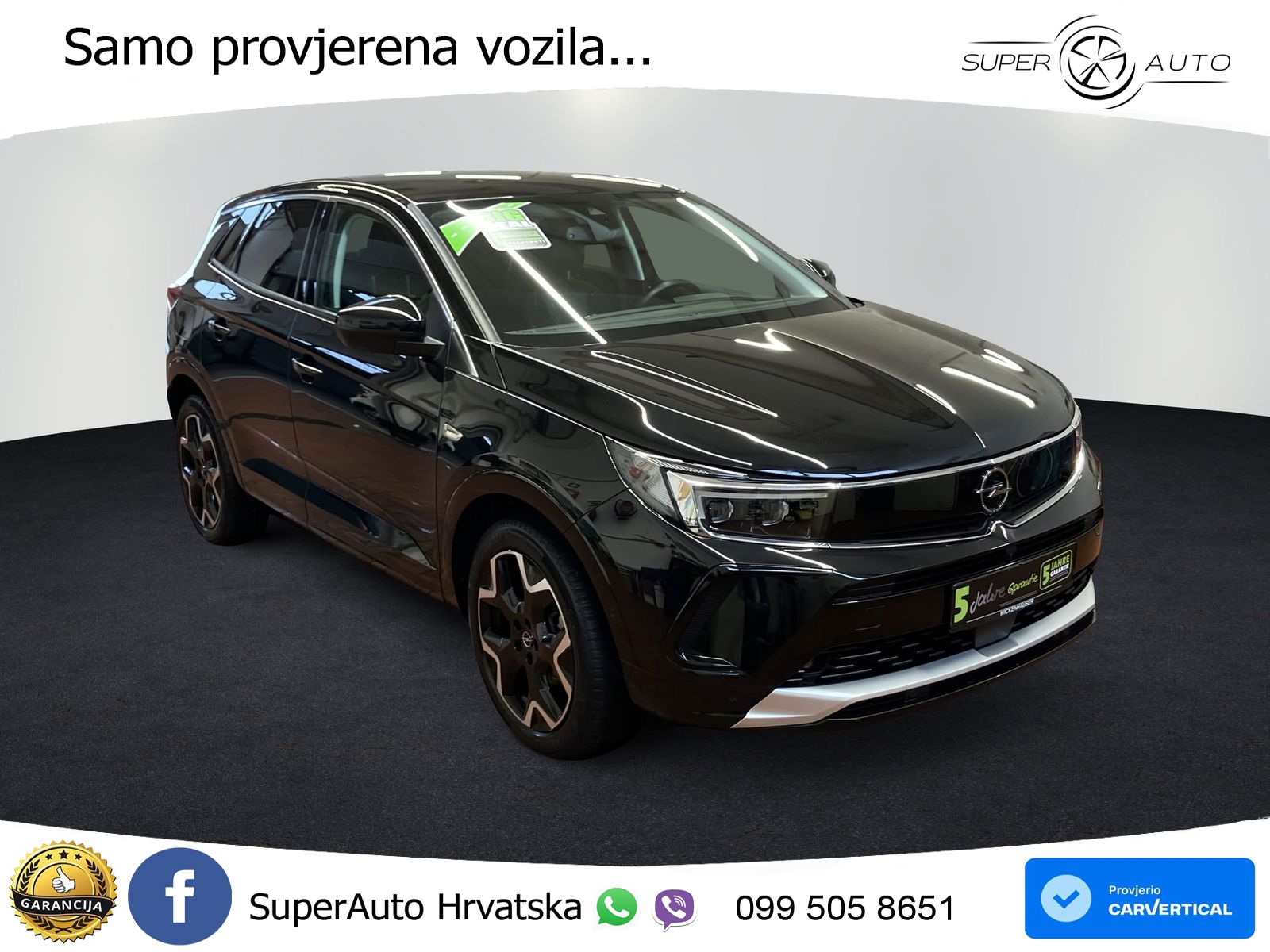 Opel Grandland 1.2i Turbo (130 KS) Automatic Elegance LED+GR SJED+ACC