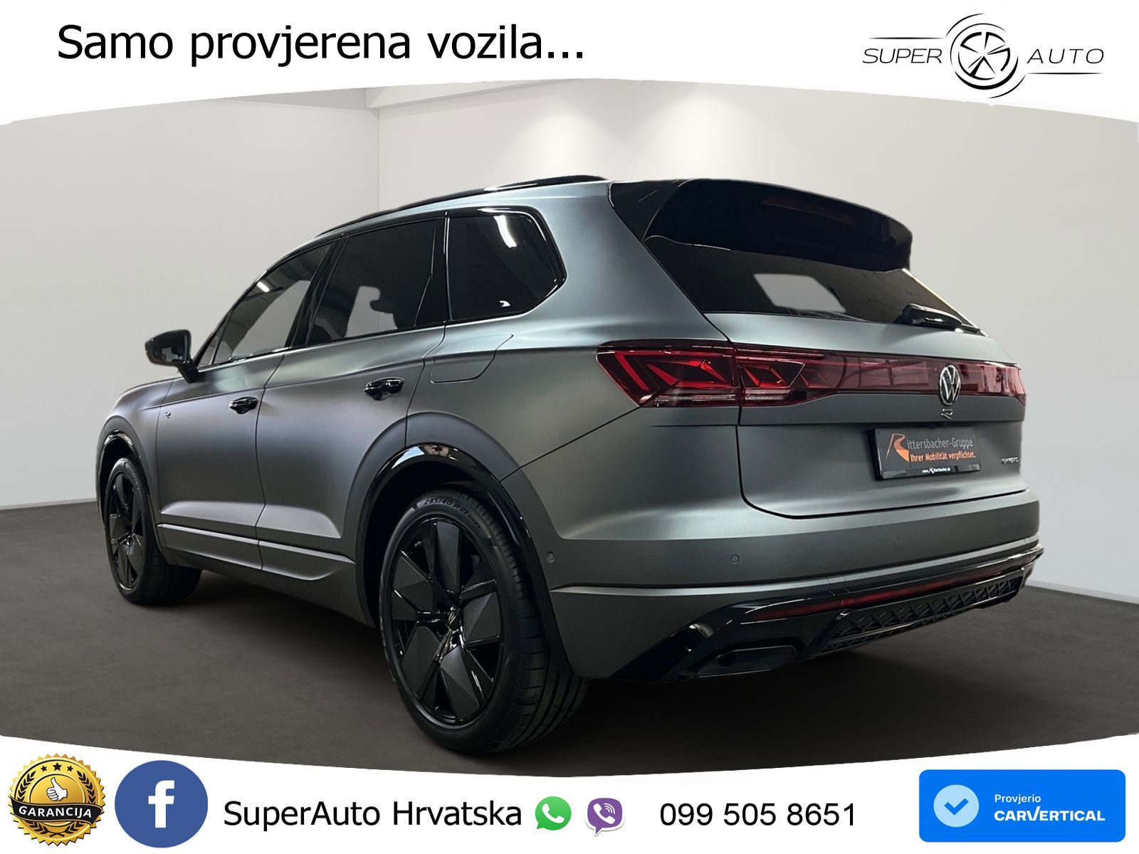 Volkswagen Touareg R 3.0 V6 TFSI (462 KS) 4MOTION Tiptronic ZRAČNI+ACC+4xGR SJED+KAM