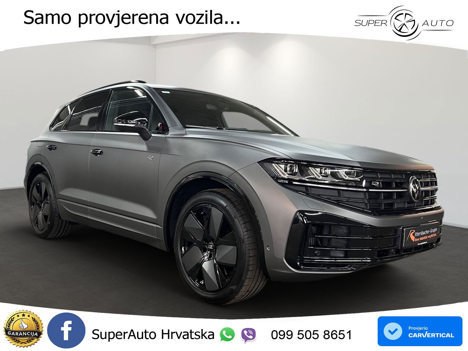 Volkswagen Touareg R 3.0 V6 TFSI (462 KS) 4MOTION Tiptronic ZRAČNI+ACC+4xGR SJED+KAM