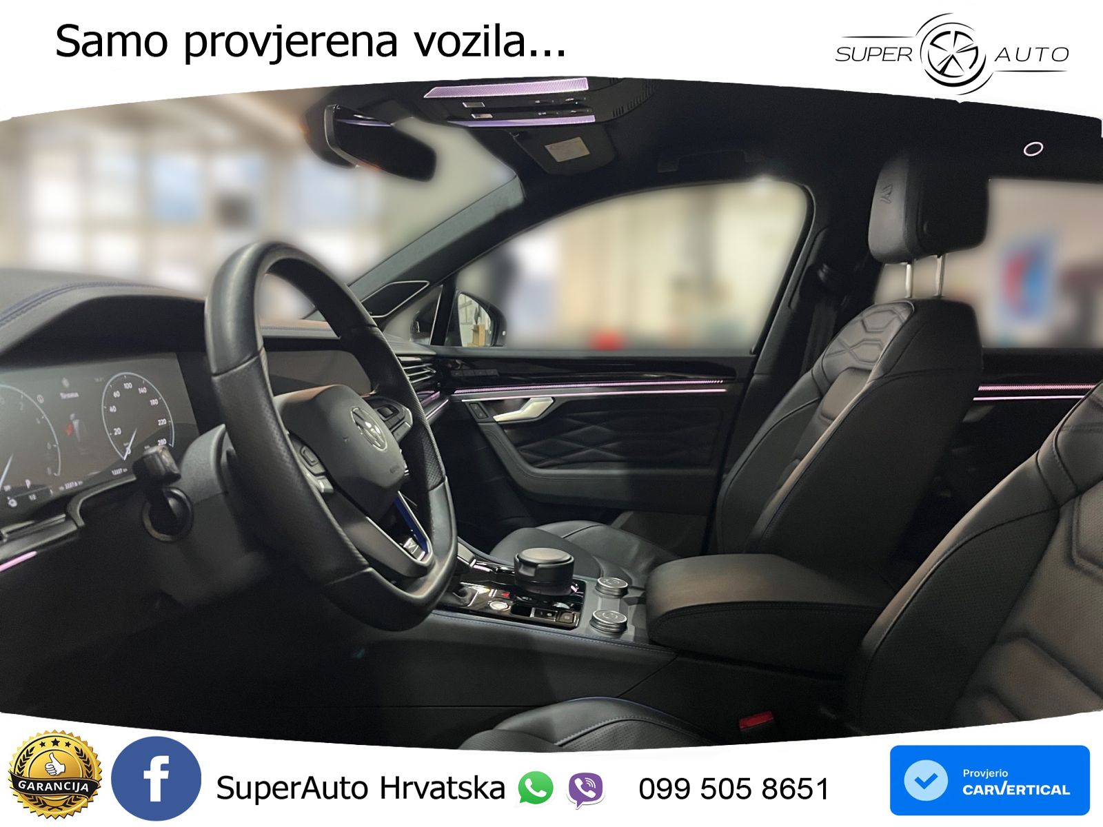 Volkswagen Touareg R 3.0 V6 TFSI (462 KS) 4MOTION Tiptronic ZRAČNI+ACC+4xGR SJED+KAM