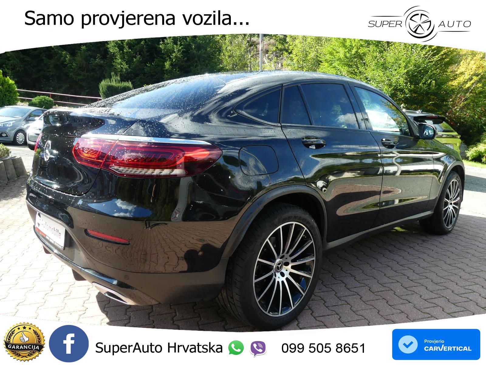 Mercedes GLC Coupe 400d (330 KS) 4MATIC 9G-TRONIC AMG LED+GR SJED+ACC