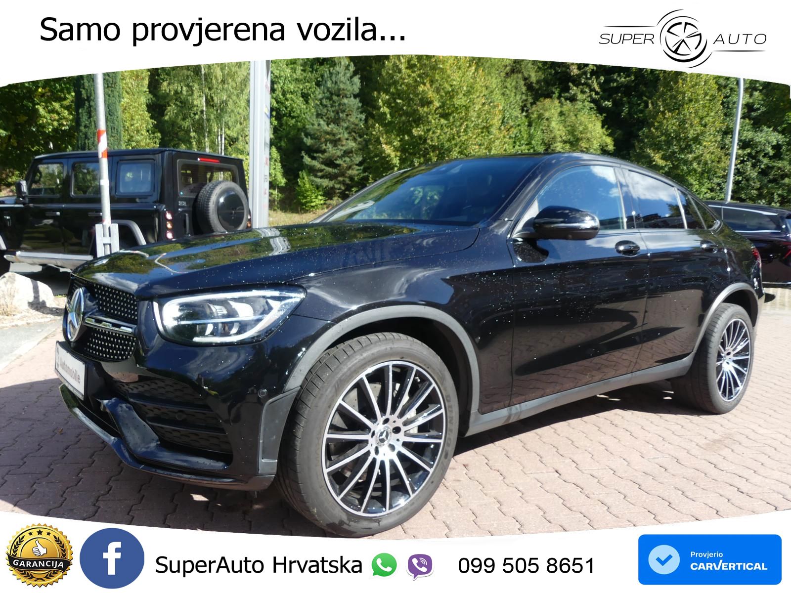 Mercedes GLC Coupe 400d (330 KS) 4MATIC 9G-TRONIC AMG LED+GR SJED+ACC