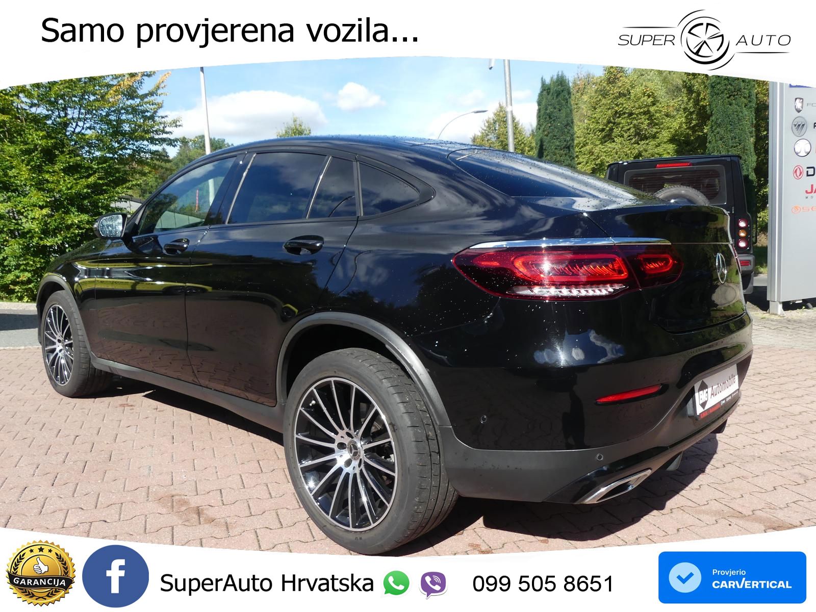 Mercedes GLC Coupe 400d (330 KS) 4MATIC 9G-TRONIC AMG LED+GR SJED+ACC