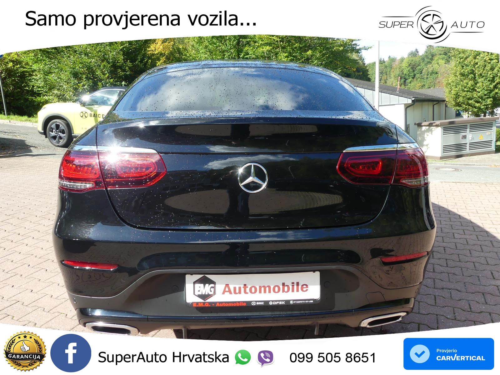 Mercedes GLC Coupe 400d (330 KS) 4MATIC 9G-TRONIC AMG LED+GR SJED+ACC