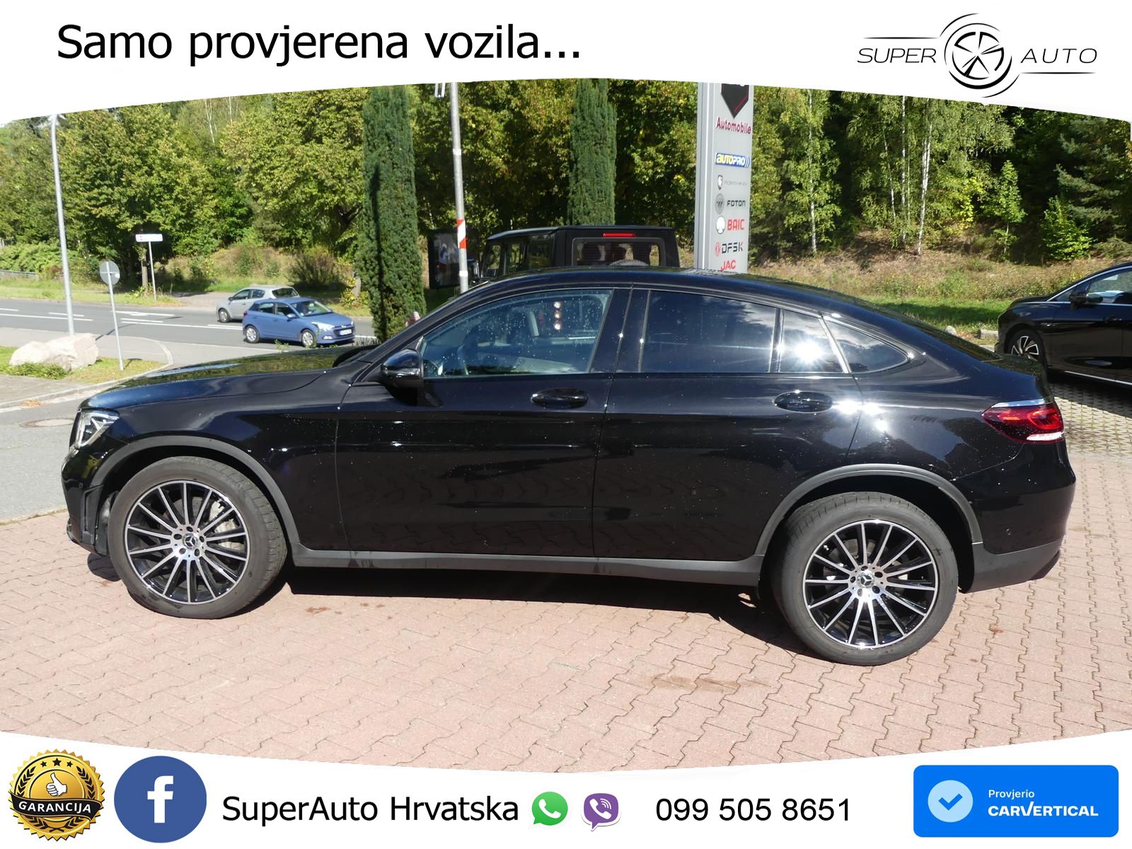 Mercedes GLC Coupe 400d (330 KS) 4MATIC 9G-TRONIC AMG LED+GR SJED+ACC