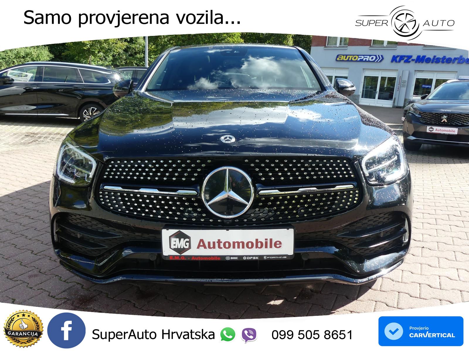 Mercedes GLC Coupe 400d (330 KS) 4MATIC 9G-TRONIC AMG LED+GR SJED+ACC