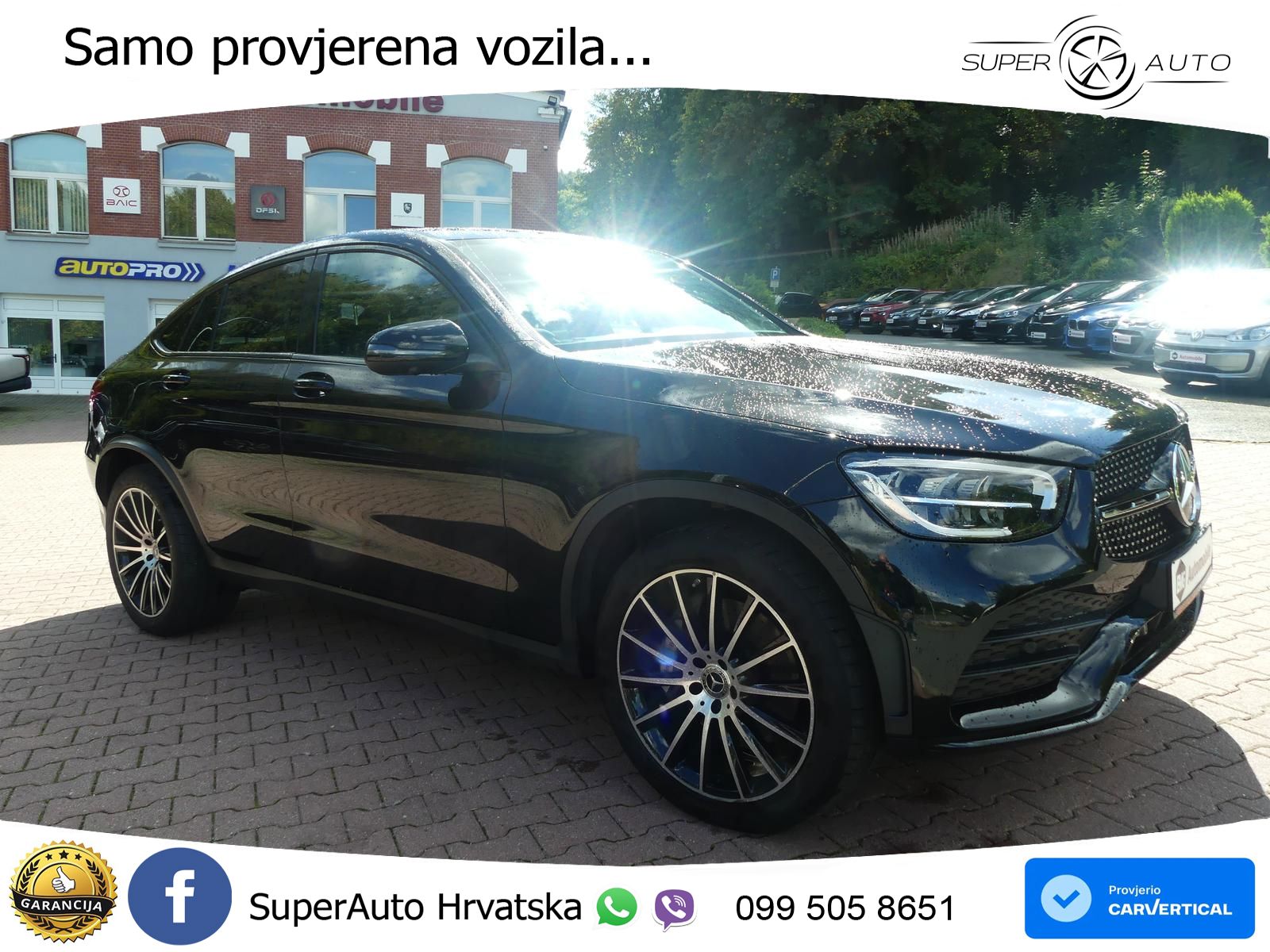 Mercedes GLC Coupe 400d (330 KS) 4MATIC 9G-TRONIC AMG LED+GR SJED+ACC