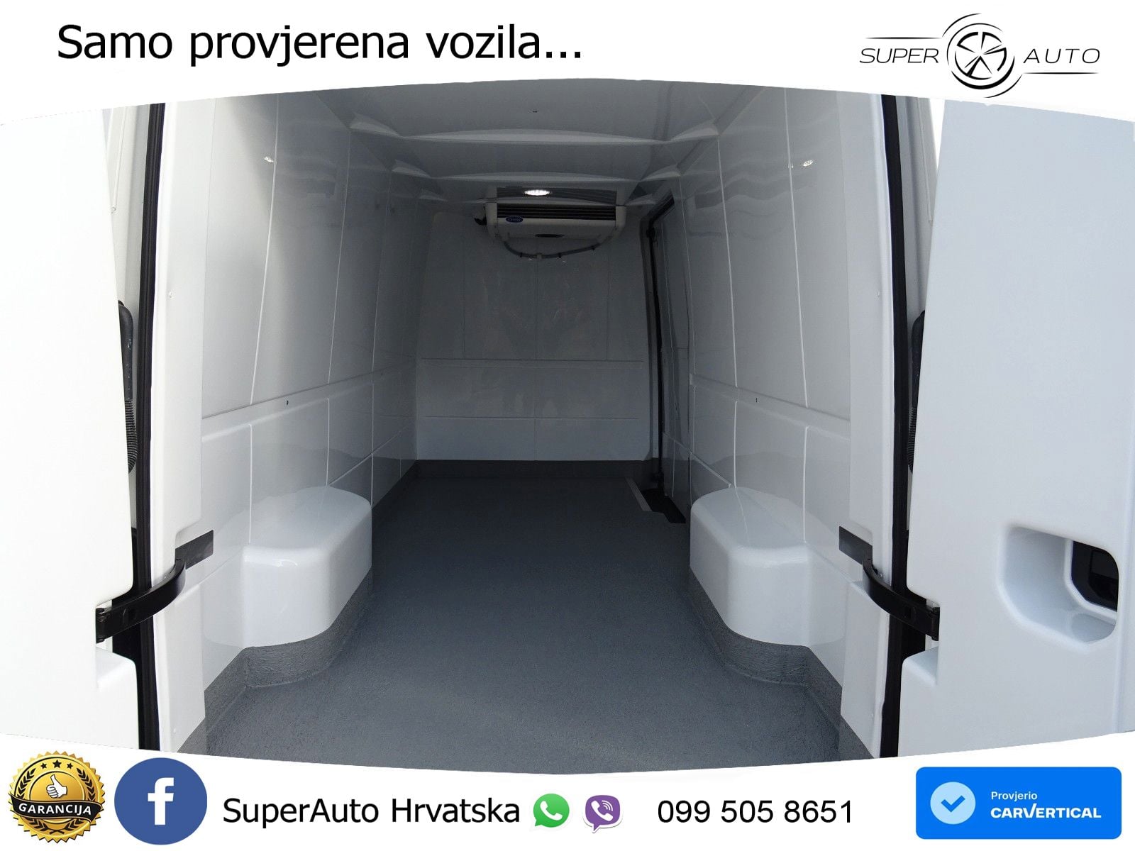 Volkswagen Crafter 35 Tiefkühlkastenwagen Fahr+Standkühlung 177 KS