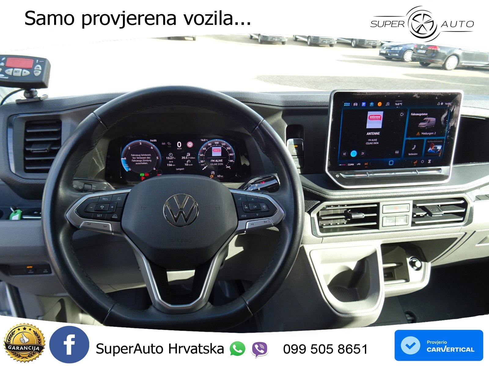 Volkswagen Crafter 35 Tiefkühlkastenwagen Fahr+Standkühlung 177 KS