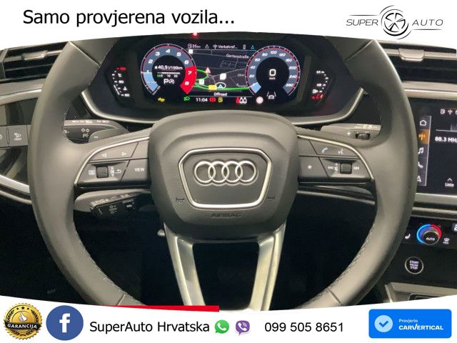 Audi Q3 35 TFSI (150 KS) S tronic advanced LED+GR SJED+ACC