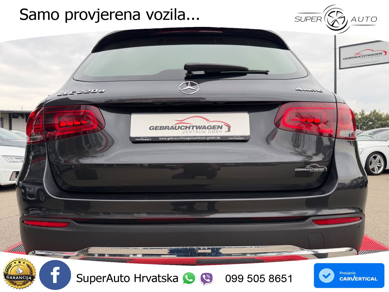 Mercedes GLC 220d (194 KS) 4MATIC G-TRONIC LED+GR SJED+ACC