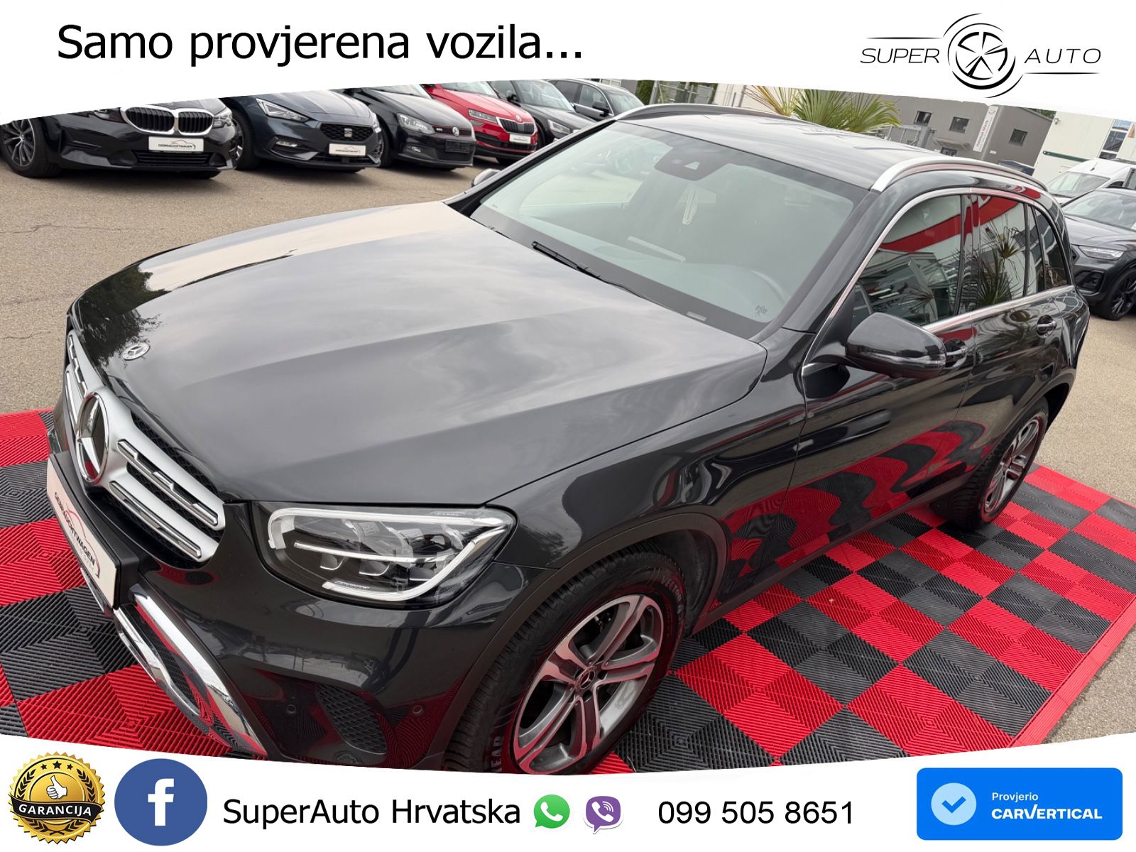 Mercedes GLC 220d (194 KS) 4MATIC G-TRONIC LED+GR SJED+ACC