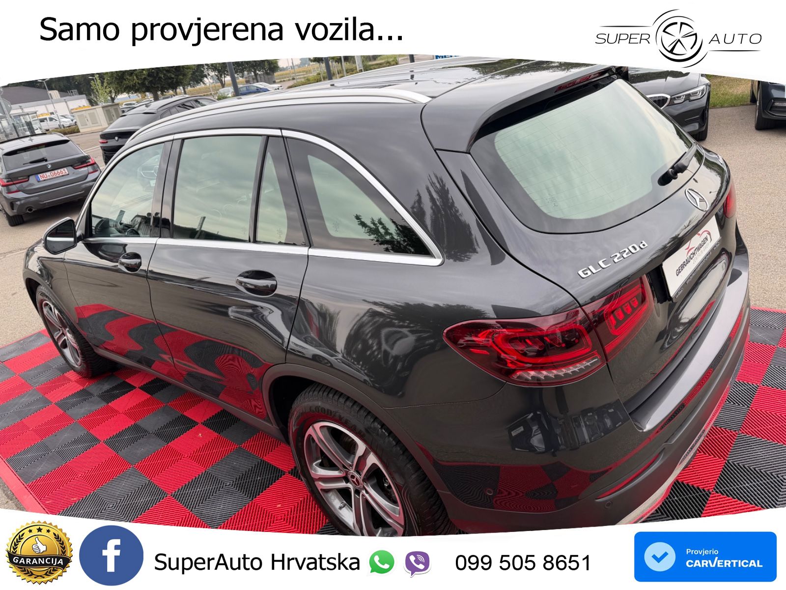 Mercedes GLC 220d (194 KS) 4MATIC G-TRONIC LED+GR SJED+ACC