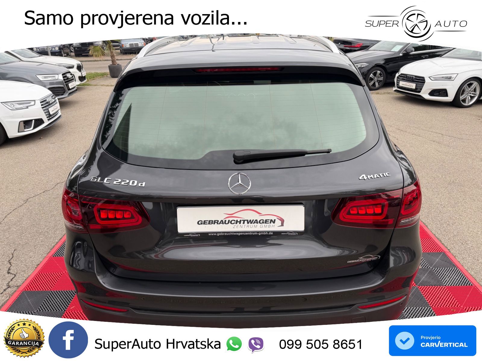 Mercedes GLC 220d (194 KS) 4MATIC G-TRONIC LED+GR SJED+ACC