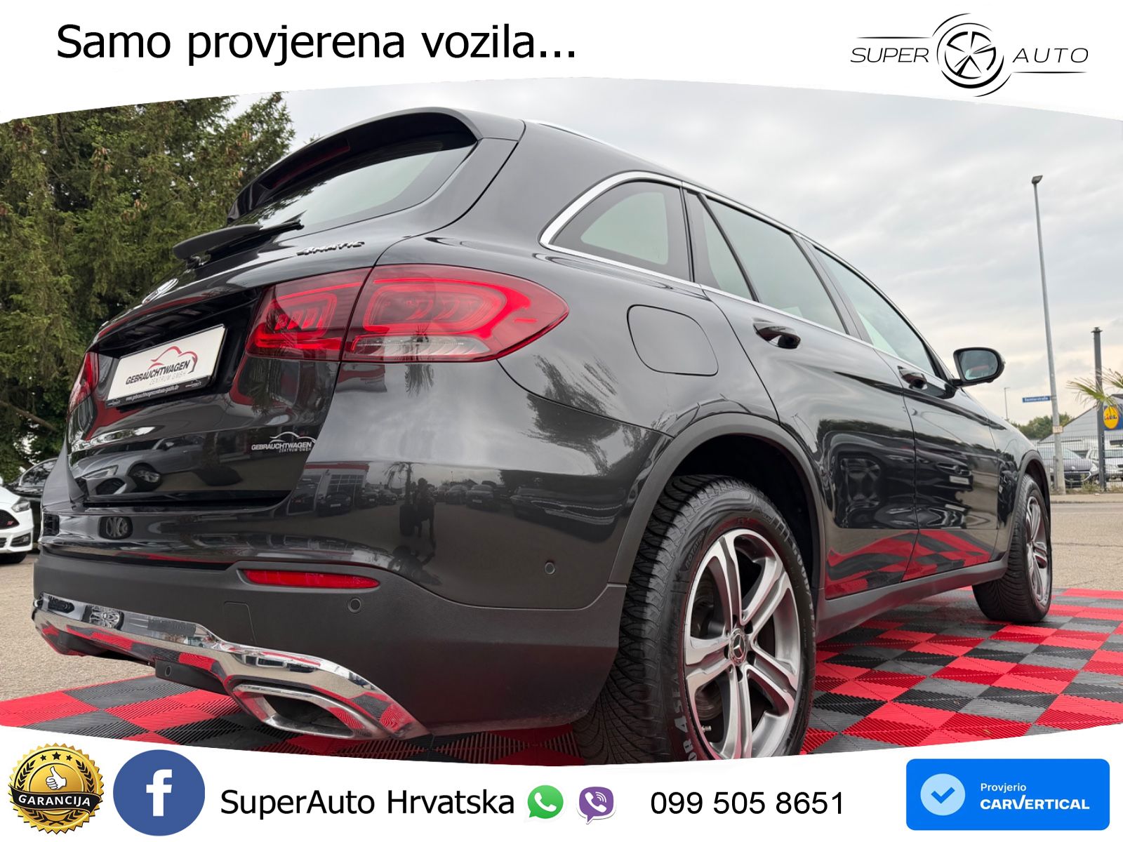Mercedes GLC 220d (194 KS) 4MATIC G-TRONIC LED+GR SJED+ACC